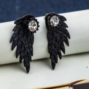 Angel Wings Stud Earrings